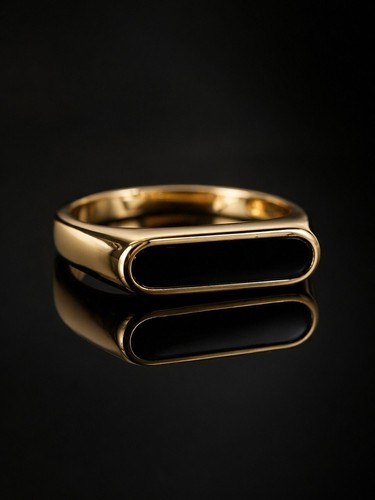 Mens gold black - gold,