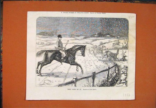 Original old antique - original, print