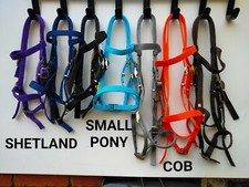 BRIDLE Shetland, Small Pony, Pony, Cob, F/S. Synthetic web washable free pp