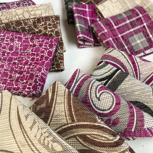 Tartan floral pattern fabric - pattern,