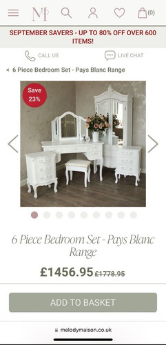 Pays blanc range bedroom - pays, +