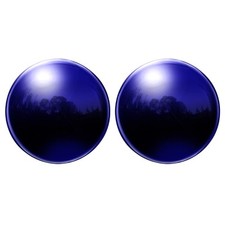 2 Pcs Gazing Ball 3 Inch 76mm