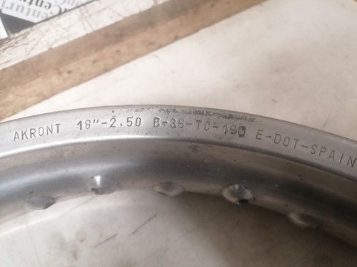 Akront 50 36 hole - 2.50,