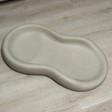 KEEKAROO Peanut Rubber Changer Baby Changing Table Pad Beige Color (No Strap)