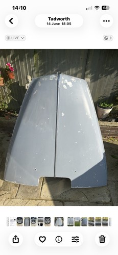 Rover bonnet with - p4, (alloy)