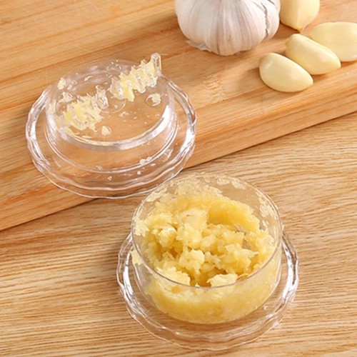 Manual garlic press crusher - press,