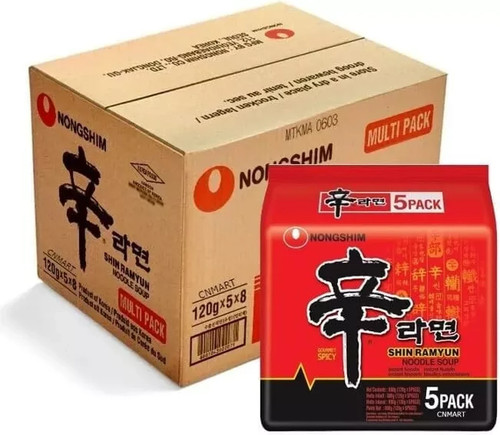 Nong shim shin ramyun - nong, nongshim