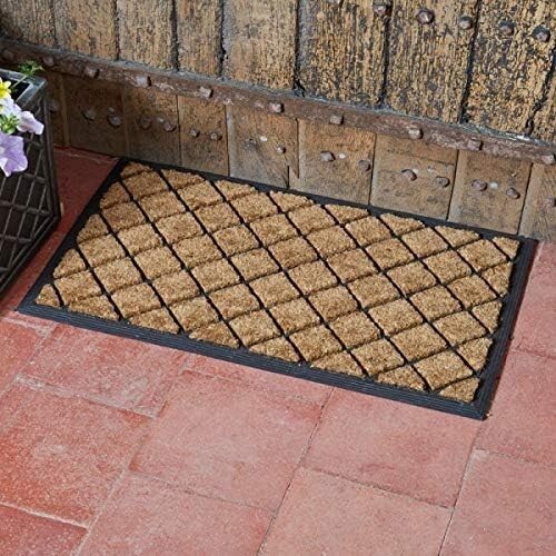 Heavy duty door mat natural - duty,