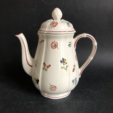 Villeroy & Boch Petite Fleur Mocha/Coffee Pot 850ml Small Flowers White/Multi