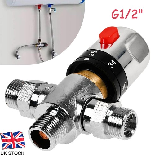 Thermostatic mixing valve - mixing,
