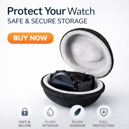 Watch travel case hard shell - watch,