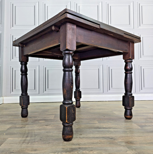 Antique oak dining table - oak,