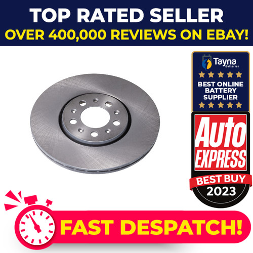 Brake discs pair vented - brake,