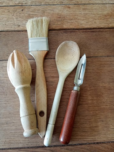Collection vintage wooden - of,