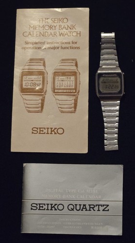 Vintage 1978 seiko m354 5019 - vintage,