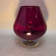 Vintage Empoli Large Glass