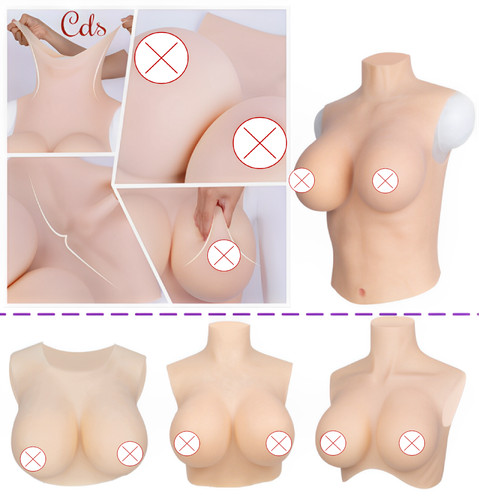 Realistic silicone breast - silicone,