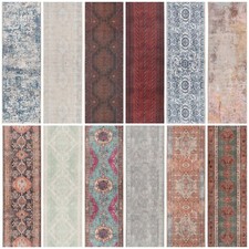 Runner Rugs For Hallway Entrance Mat Living Room Stair Carpet Machine Washable