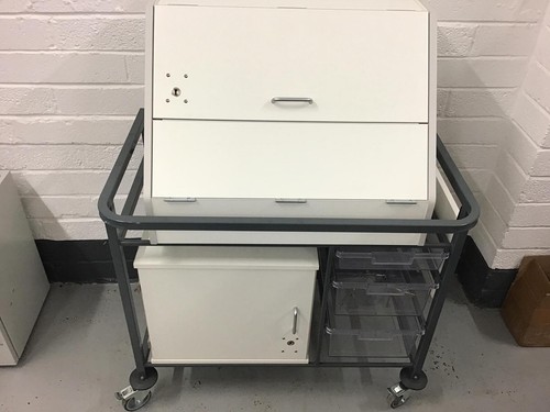 Storage trolley lockable - , drugs