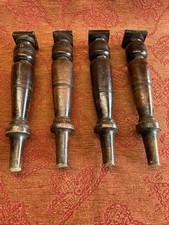 ? Four Spindles / Columns Salvaged Reclaimed Vintage Up Cycle Repurpose Project