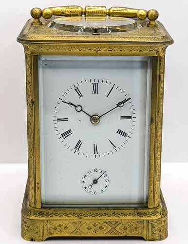 Antique french engraved - engraved, gilt