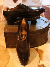 NWOB - John Lobb Monk Strap Shoes - UK 6