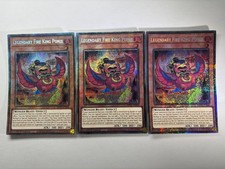 3 x Legendary Fire King Ponix