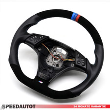 Flattened Steering Wheel Alcantara Leather BMW E46
