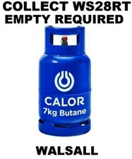 CARAVAN CAMPING MOTORHOME NEW FULL 7 KG 7KG CALOR GAS LPG BUTANE BOTTLE REFILL