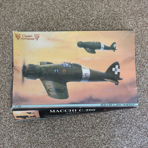 Macchi 200 saetta 1 - macchi, 1/48