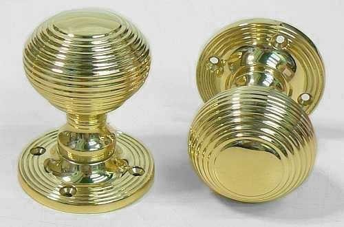 Pair solid brass period - ,