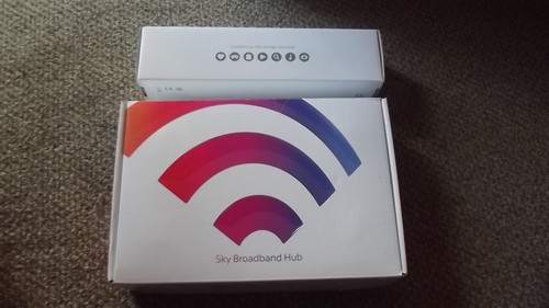 New sky broadband hub - new,