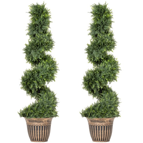 Homcom set potted - set, 2
