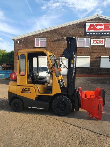 Tcm fg25t3 gas forklift - tcm, with