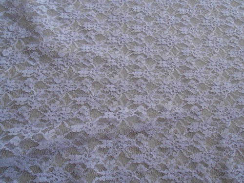 Floral lace fabric lavender - floral,