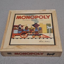 "MONOPOLY 40753" WOODEN BOXED