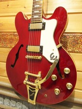 Epiphone Riviera Bigsby Used 2006 Rosewood Fingerboard Cherry Red w/Soft Case