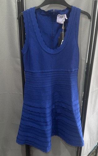 Herve leger blue short - leger,