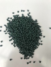 PP  Pellets Polypropylene Resin Injection Moulding Masterbatch HUNTER GREEN 1kg