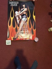 Bettie Page Poster Sexy Stockings Garter High Heels Bra Girl  Pinup