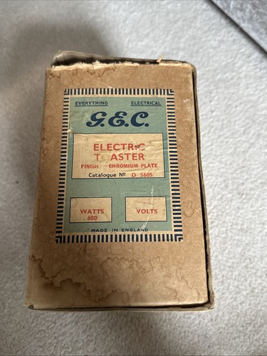 Gec vintage toaster - vintage,