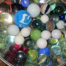 Glass Marbles In Various Sizes