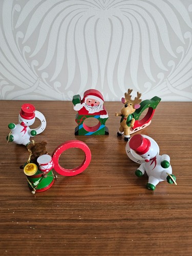 Vintage wooden christmas - vintage,