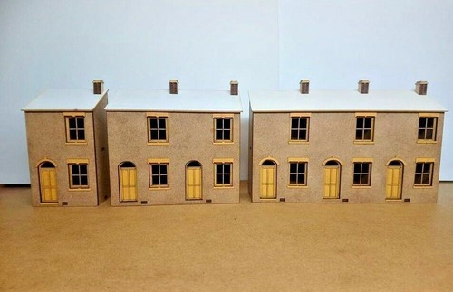 Terraced house kit laser cut - kit,