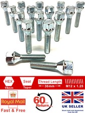 16 x M12 x 1.25 36mm extended