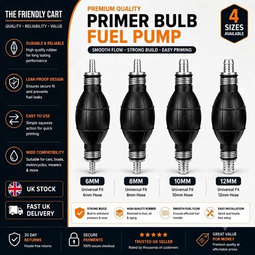 Fuel primer bulb hand - fuel,