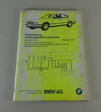 Schematics BMW 5er E34 Gearbox 5HP18/Instrument Cluster / Dwa III Stand 10/1990