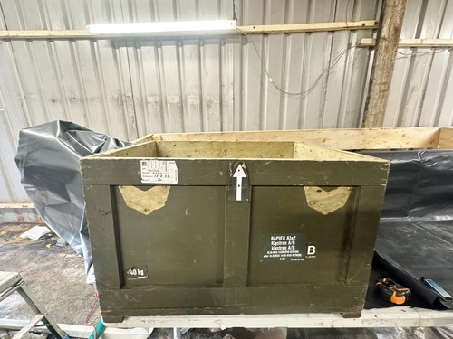 Vintage old wooden military - vintage,
