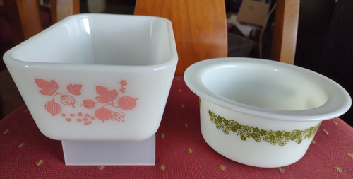 Vintage pyrex pink - pyrex, gooseberry
