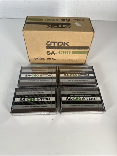 Vintage tdk c90 1975 1977 - tdk, sa